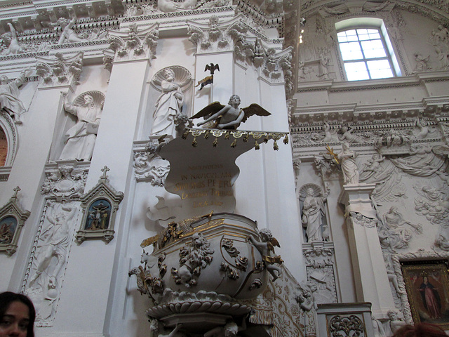 Pulpit details.