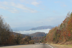 A nice view as we leave one of our favorites places,  The Great Smokey Mountains in North Carolina and Tennessee ~~  USA