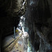 The wet and dark narrowness of the Partnach Gorge.