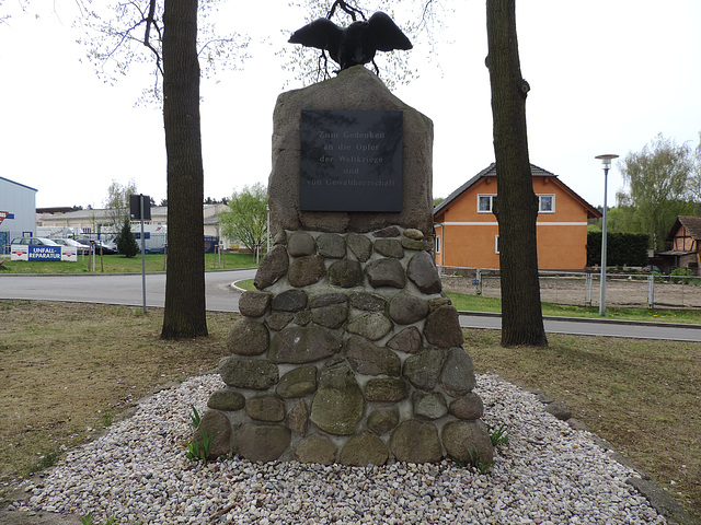 Denkmal Weltkriege in Siethen