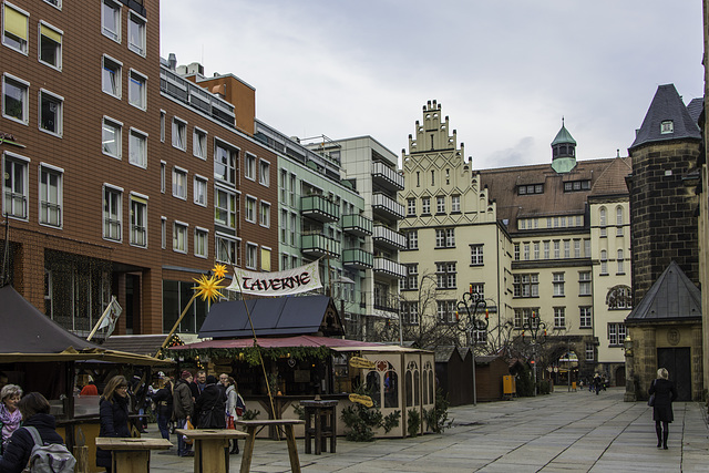 Weihnachtsmarkt an der Jakobikirche