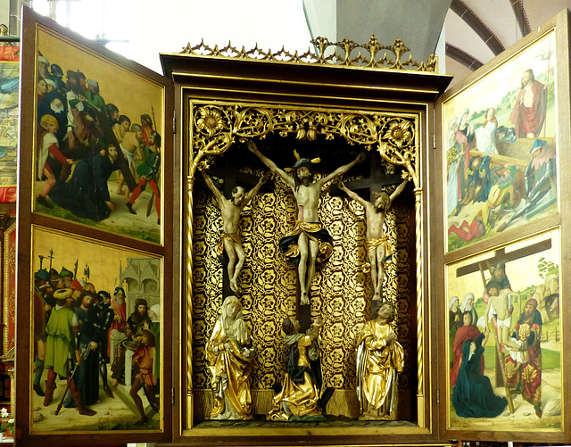 DE - Boppard - Altarpiece at Karmeliterkirche