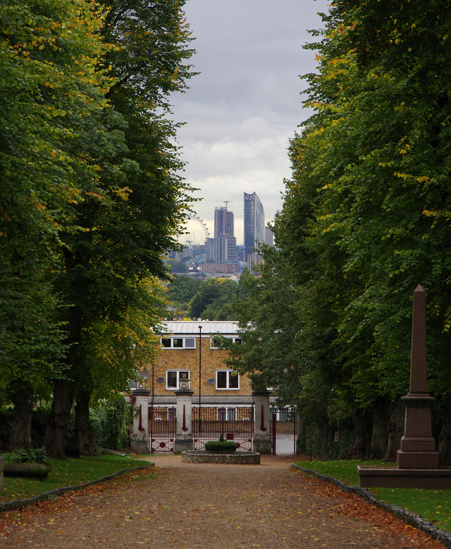 The London Eye and the Strata Tower