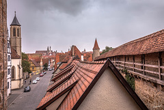 Rothenburg Dächer ++ Roofs