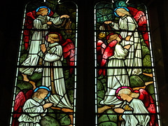 Stained Glass, Leigh Church, Staffordshire