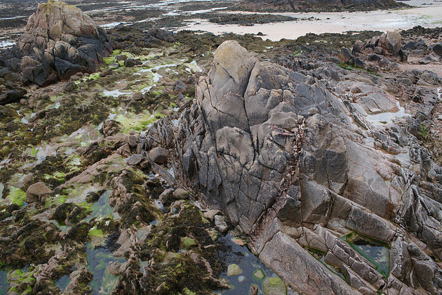 La Rocque At Low Tide