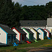 Cottages in Rainbow Colors