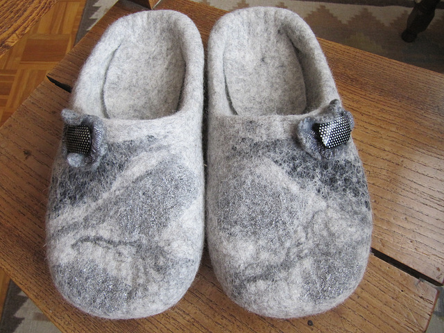 felted slippers