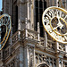 The clock tower of the Cathedral of Our Lady in Antwerp/Belgium