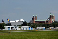 Speyer - Flugplatz, Technikmuseum und Kaiserdom