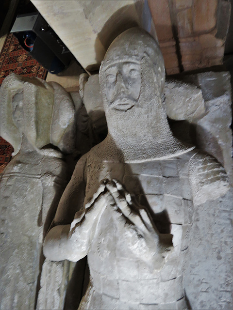 clifton reynes church, bucks (32)late c14 tomb c.1385, perhaps thomas reynes III