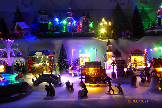 mon village de NOEL 3/4