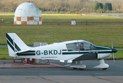 G-BKDJ at Gloucestershire Airport (1) - 20 December 2014