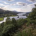 The Queen's View above Loch Tummel with Schiehallion. the conical peak at 3,547 feet, in the left background