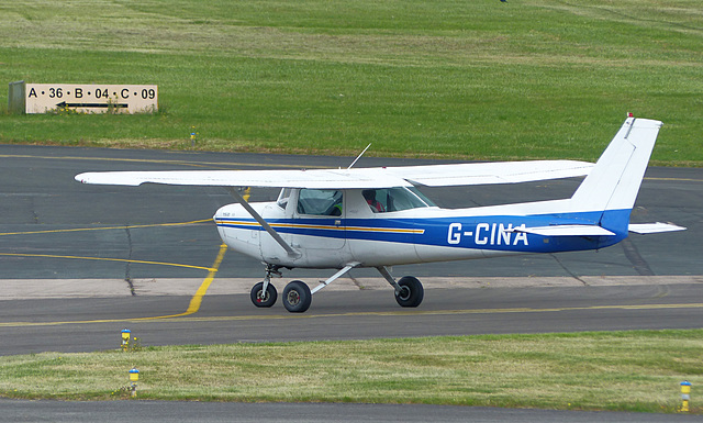 G-CINA at Gloucestershire Airport - 20 August 2021