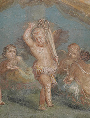 Detail of the Symposium of Erotes Fresco, ISAW May 2022