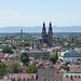 Speyer - Blick über Speyer zum Pfälzerwald