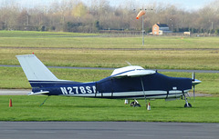 N278SA at Gloucestershire Airport - 20 December 2014