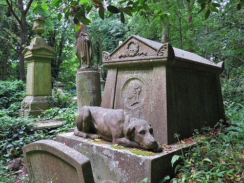 highgate west cemetery, london