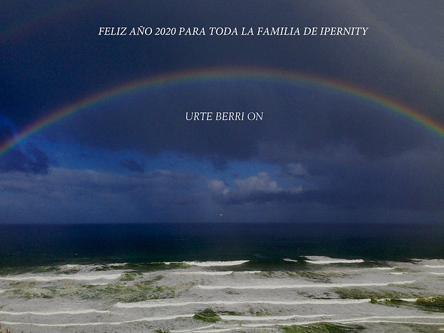 Desde la costa de Sopela, en la provincia de Bizkaia, País Vasco