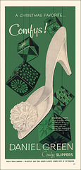 Daniel Green Comfy Slipper Ad, c1958