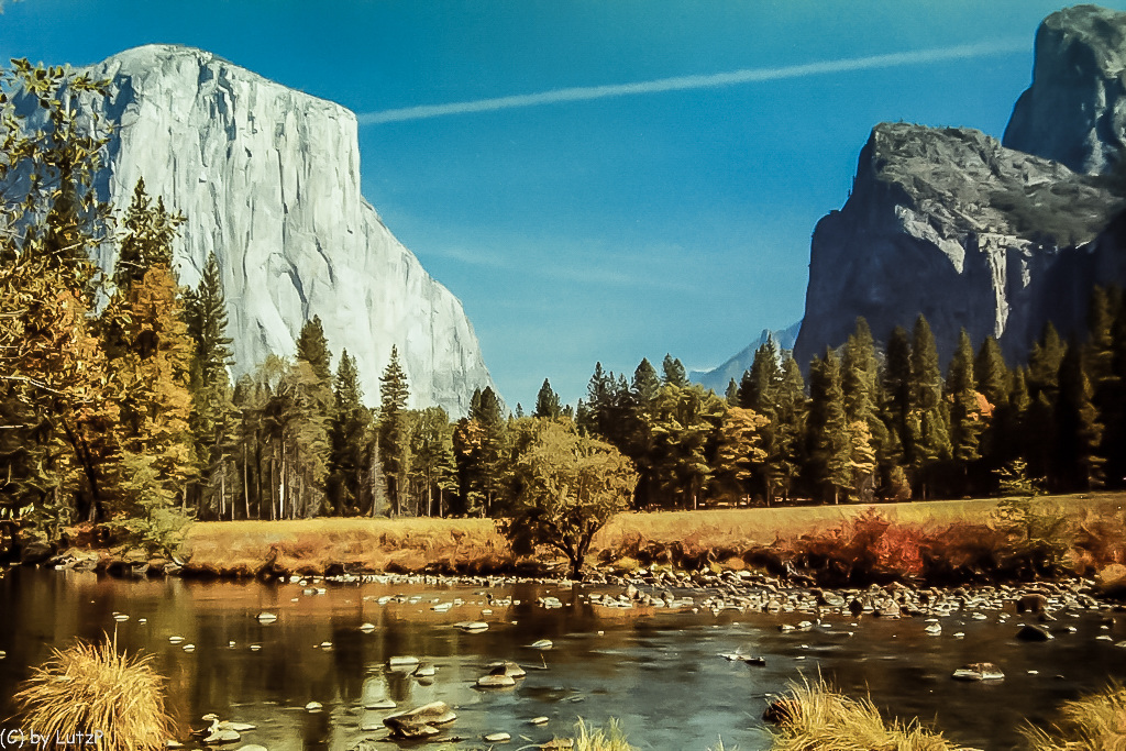 Black and White, Yosemite NP (075°)