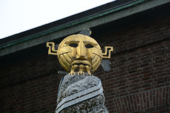 Norway, At the Entrance to the Trondheim Art Museum