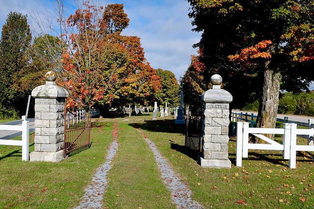 Cemetery Entrance