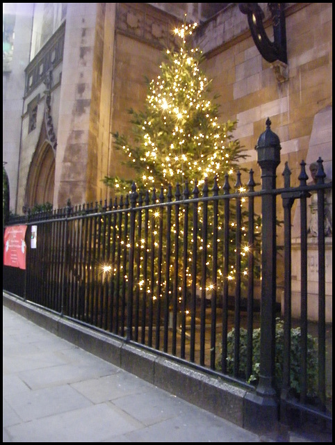 St Dunstan's Christmas tree