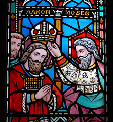 Stained Glass, Leigh Church, Staffordshire