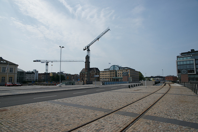 Cranes In Malmo