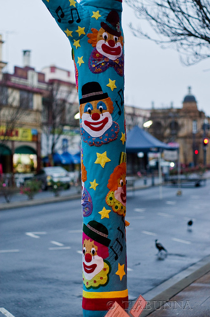 A circus-style tree jumper.