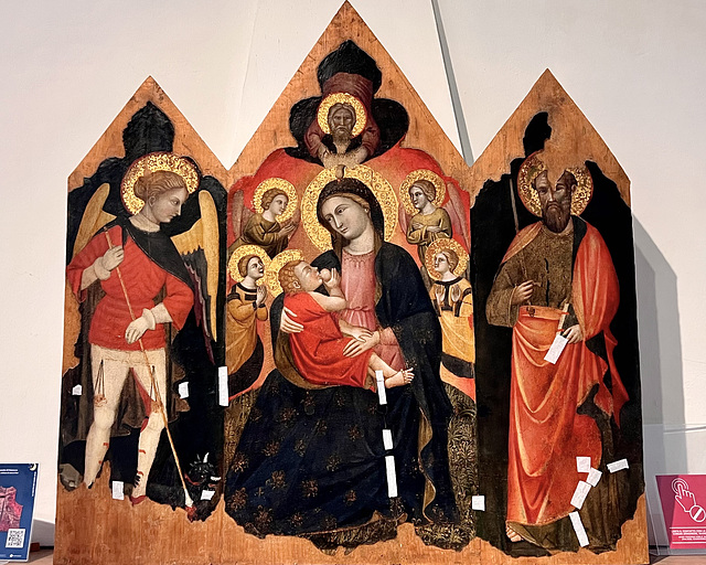 Fano 2025 – Museo Civico e Pinacoteca – Madonna of Humility, Saint Michael Archangel and Saint Paul Fano 2025 – Museo Civico e Pinacoteca – Madonna of Humility, Saint Michael Archangel and Saint Paul