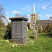 Memorial to seventeen of the children of James and Emma Bird,Yoxford Churchyard, Suffolk