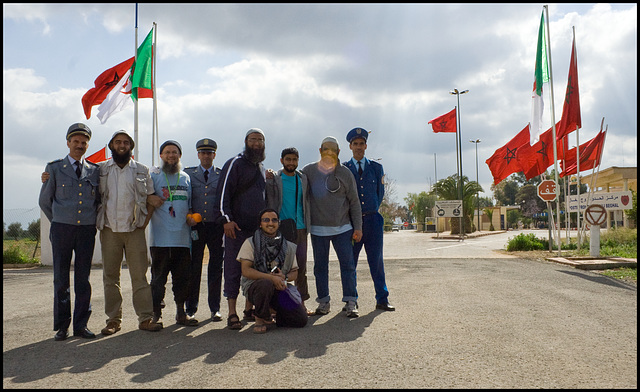 Two sets of border guards (and Gloucester!)