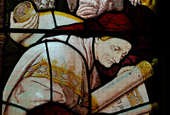 Stained Glass, Leigh Church, Staffordshire