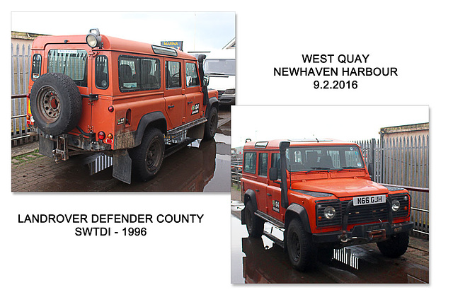 Landrover Defender County 1996 - Newhaven - 9.2.2016