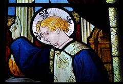 Stained Glass, Leigh Church, Staffordshire