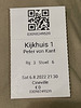 Ticket for Peter von Kant