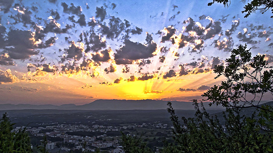 Sunrise on the Balkans