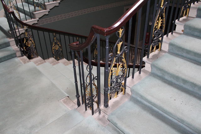 Staircase, Heaton Hall, Greater Manchester
