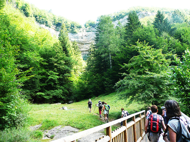 JURA    La Cascade de la Queue de cheval