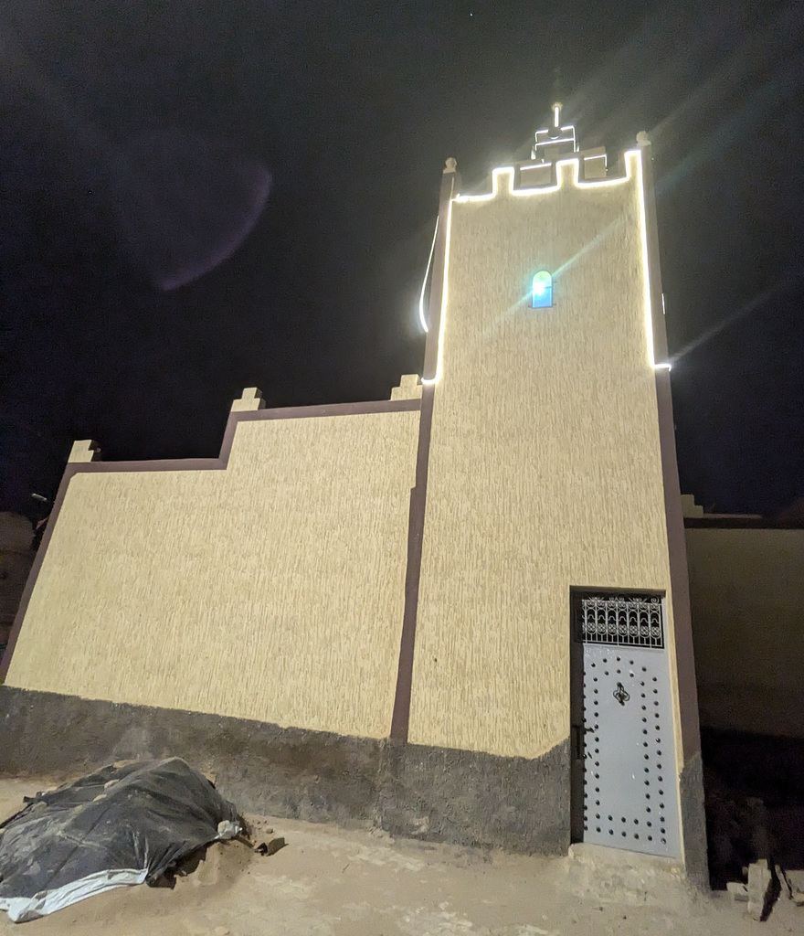 Mosquée illuminée/ Moschea illuminata