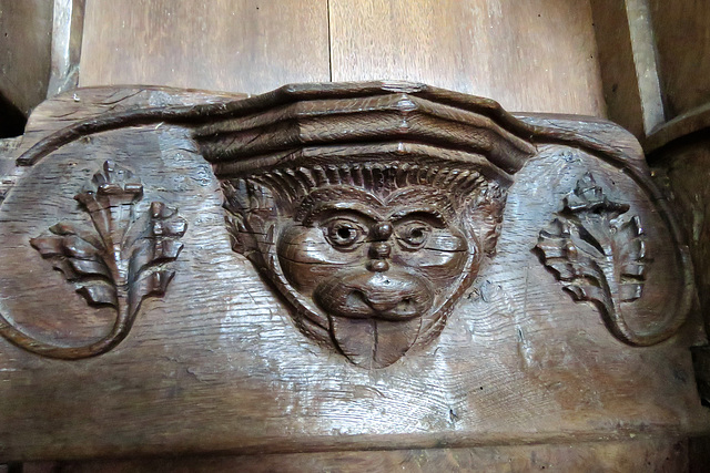 over church, cambs, c15 misericord