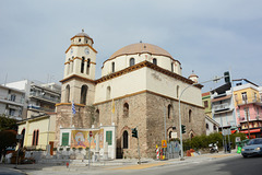 Greece, Kavala, Saint Nicholas Church with the Bell Tower