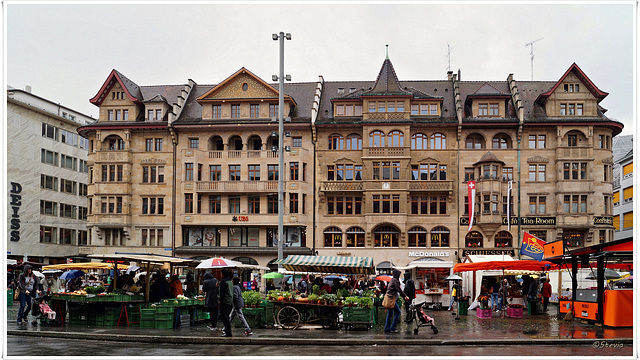 Markt in Basel