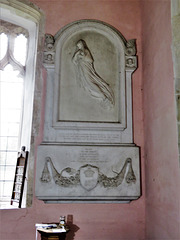 rendlesham church, suffolk  (10) c19 tomb of lady rendlesham +1840 by aristodemo costoli of florence 1842