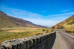 Snowdonia, the road to Capel Curig