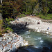 View of the Partnach creek close to Garmisch-Partenkirchen.