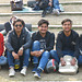 Etudiants, dans le "Garden of Dreams" (Kathmandu, Népal)